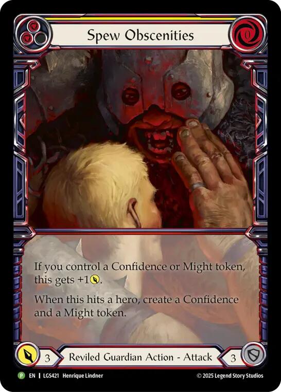 Spew Obscenities [LGS421] (Promo)  Cold Foil | Good Games Morley