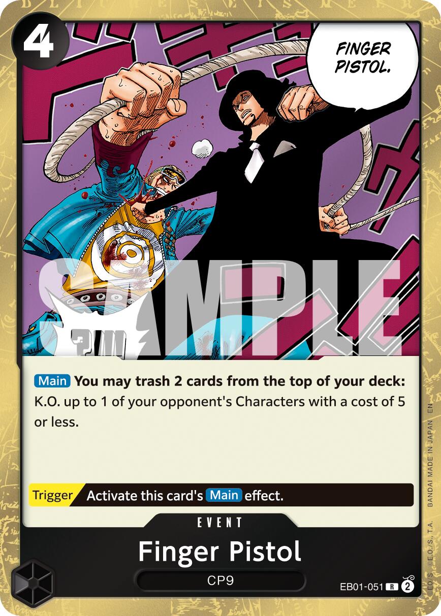 Finger Pistol (Reprint) [Premium Booster -The Best- Vol. 2] | Good Games Morley