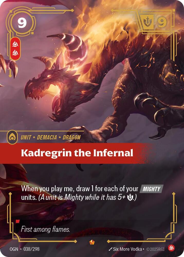 Kadregrin the Infernal 038/298 (Origins)  - Foil | Good Games Morley
