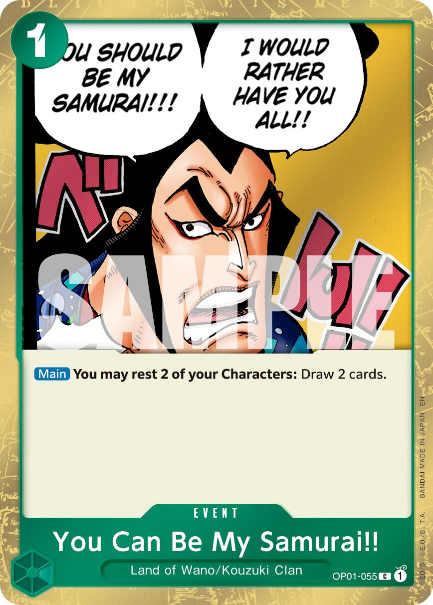 You Can Be My Samurai!! (Pirate Foil) [Premium Booster -The Best- Vol. 2] | Good Games Morley