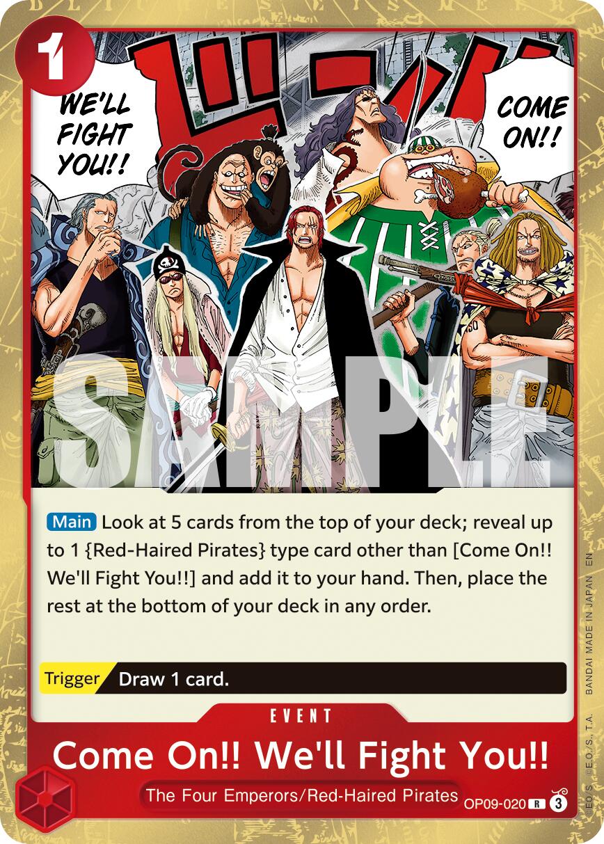 Come On!! We'll Fight You!! (Reprint) [Premium Booster -The Best- Vol. 2] | Good Games Morley