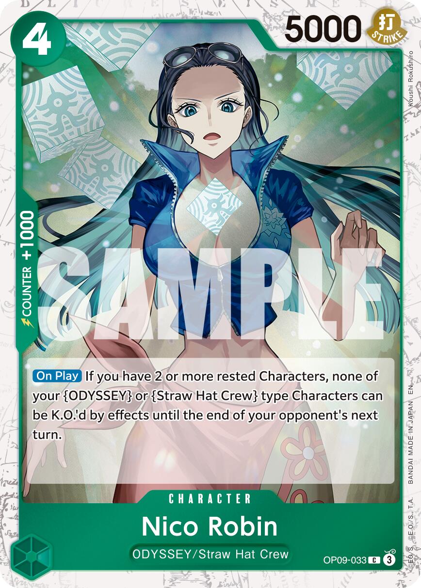 Nico Robin (OP09-033) (Pirate Foil) [Premium Booster -The Best- Vol. 2] | Good Games Morley