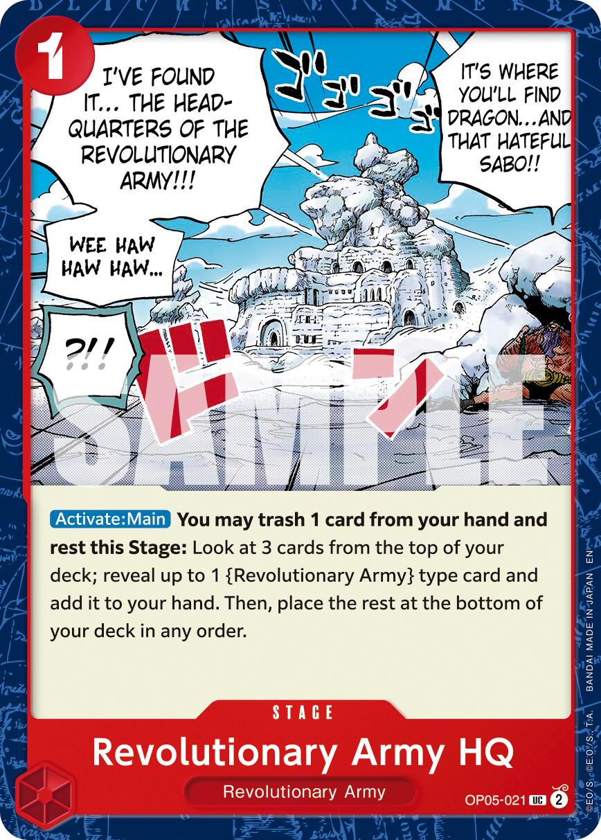 Revolutionary Army HQ (Reprint) [Premium Booster -The Best- Vol. 2] | Good Games Morley