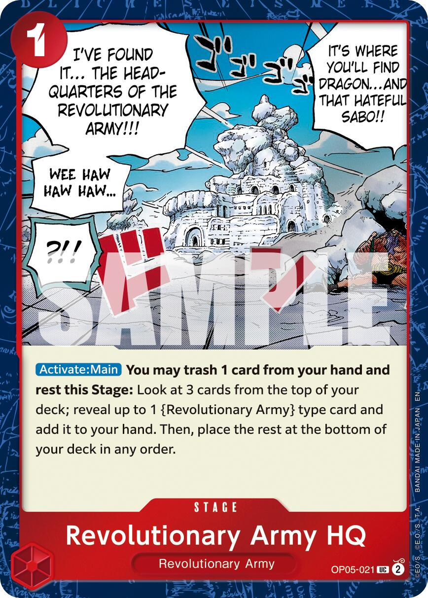 Revolutionary Army HQ (Pirate Foil) [Premium Booster -The Best- Vol. 2] | Good Games Morley