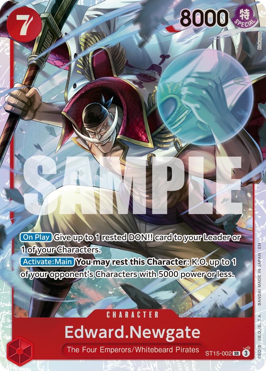 Edward.Newgate (ST15-002) (Reprint) [Premium Booster -The Best- Vol. 2] | Good Games Morley