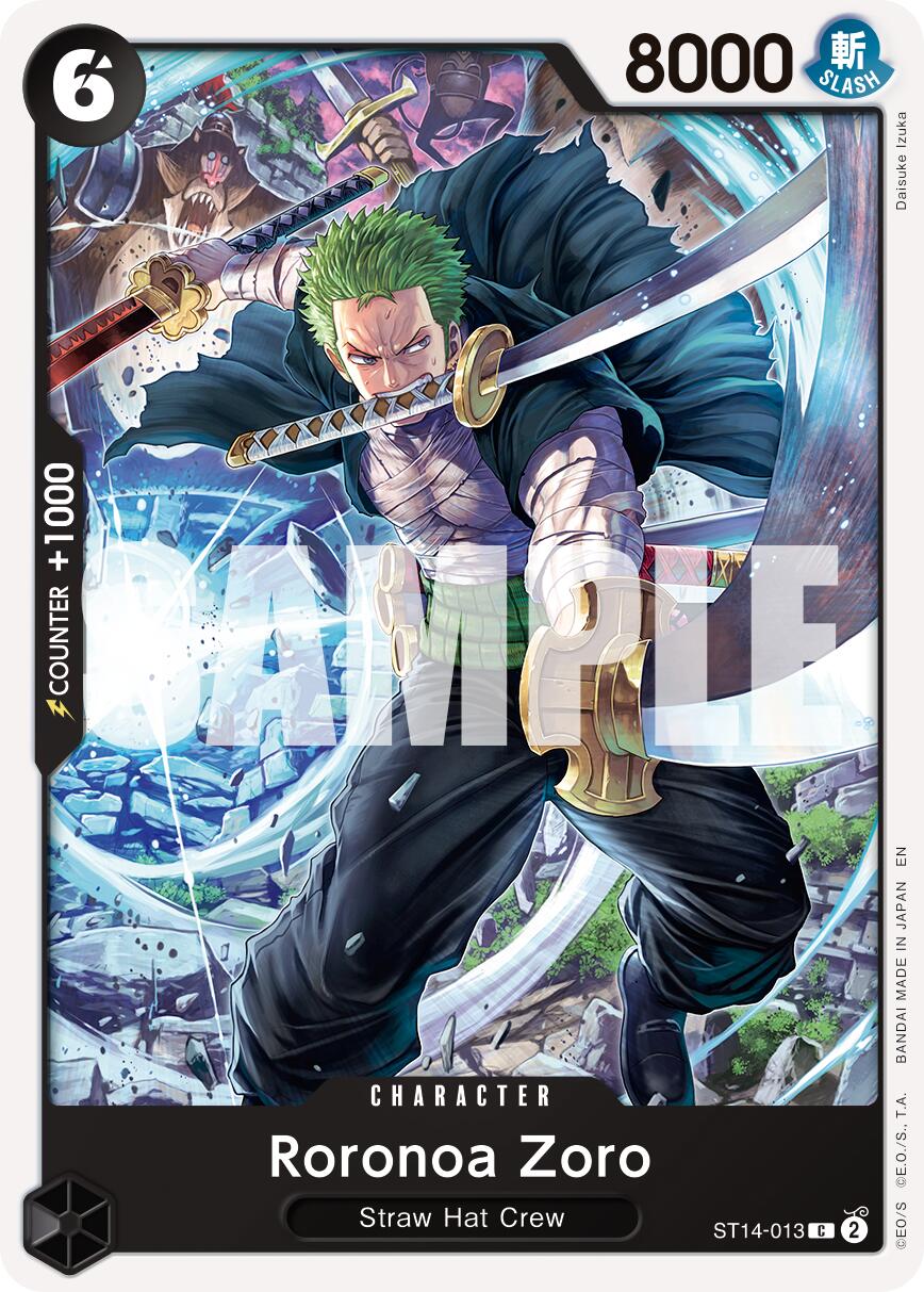 Roronoa Zoro (ST14-013) (Reprint) [Premium Booster -The Best- Vol. 2] | Good Games Morley