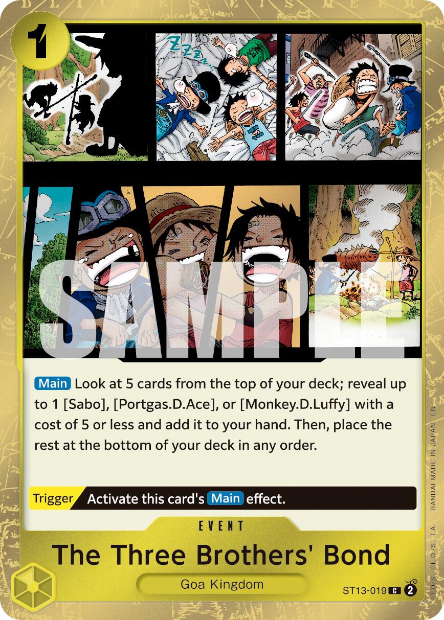The Three Brothers' Bond (Pirate Foil) [Premium Booster -The Best- Vol. 2] | Good Games Morley