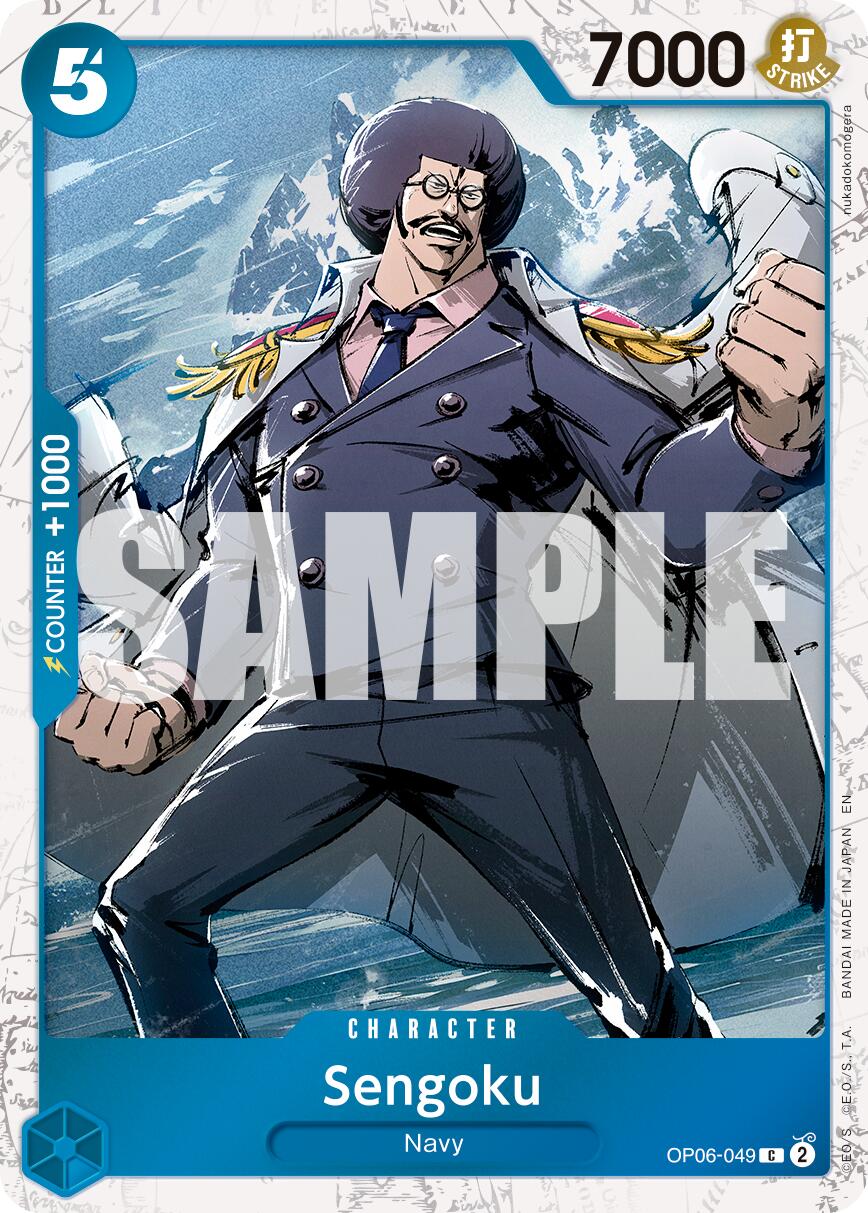 Sengoku (OP06-049) (Pirate Foil) [Premium Booster -The Best- Vol. 2] | Good Games Morley