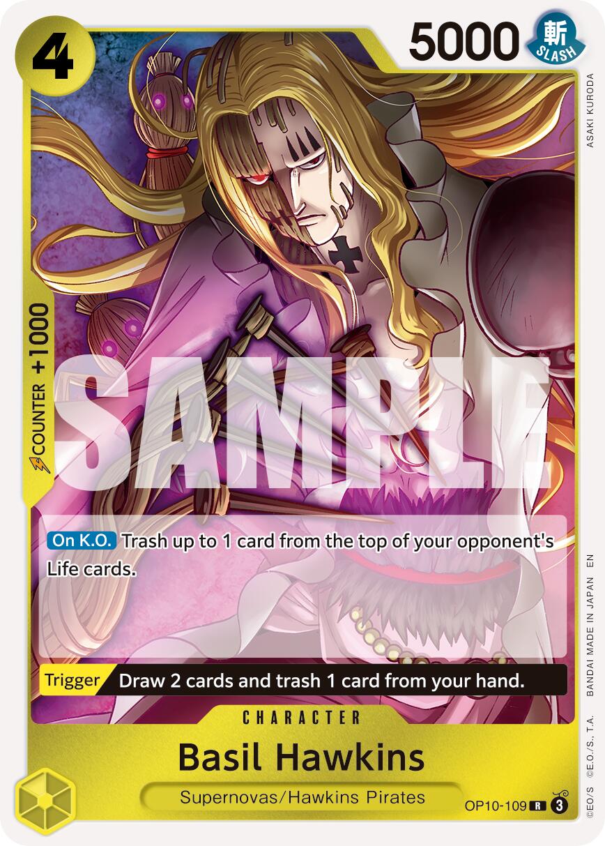 Basil Hawkins (OP10-109) (Reprint) [Premium Booster -The Best- Vol. 2] | Good Games Morley