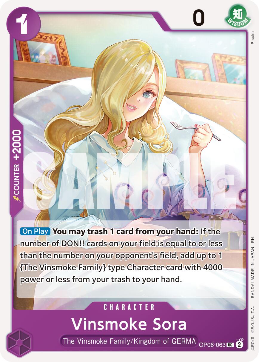 Vinsmoke Sora (Reprint) [Premium Booster -The Best- Vol. 2] | Good Games Morley