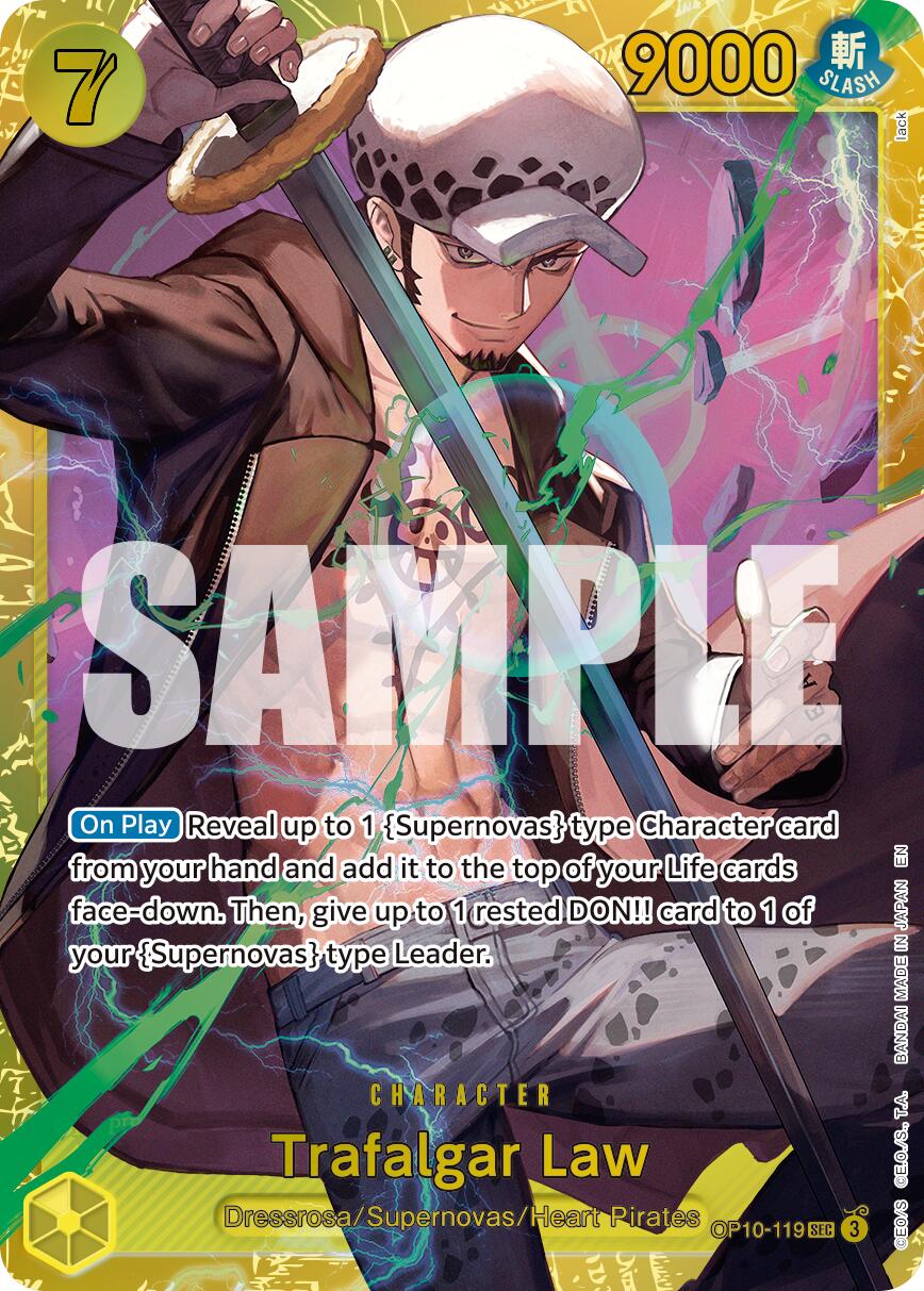 Trafalgar Law (OP10-119) (Reprint) [Premium Booster -The Best- Vol. 2] | Good Games Morley