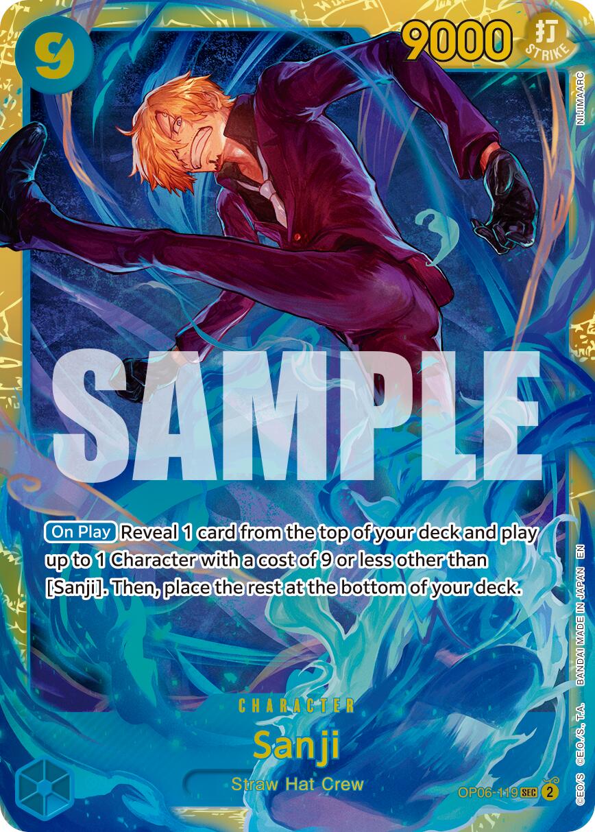 Sanji (OP06-119) (Reprint) [Premium Booster -The Best- Vol. 2] | Good Games Morley