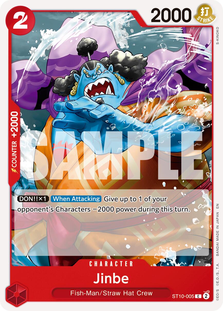 Jinbe (ST10-005) (Reprint) [Premium Booster -The Best- Vol. 2] | Good Games Morley
