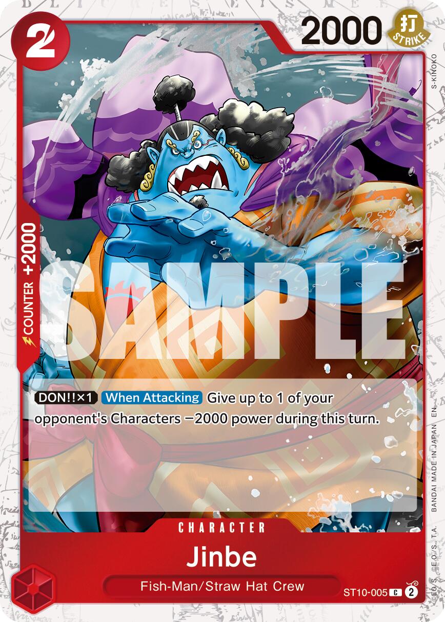 Jinbe (ST10-005) (Pirate Foil) [Premium Booster -The Best- Vol. 2] | Good Games Morley