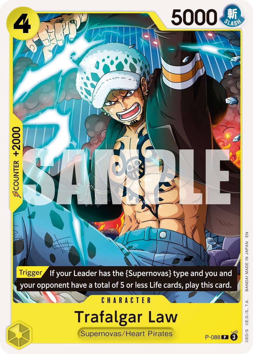 Trafalgar Law (P-088) (Reprint) [Premium Booster -The Best- Vol. 2] | Good Games Morley