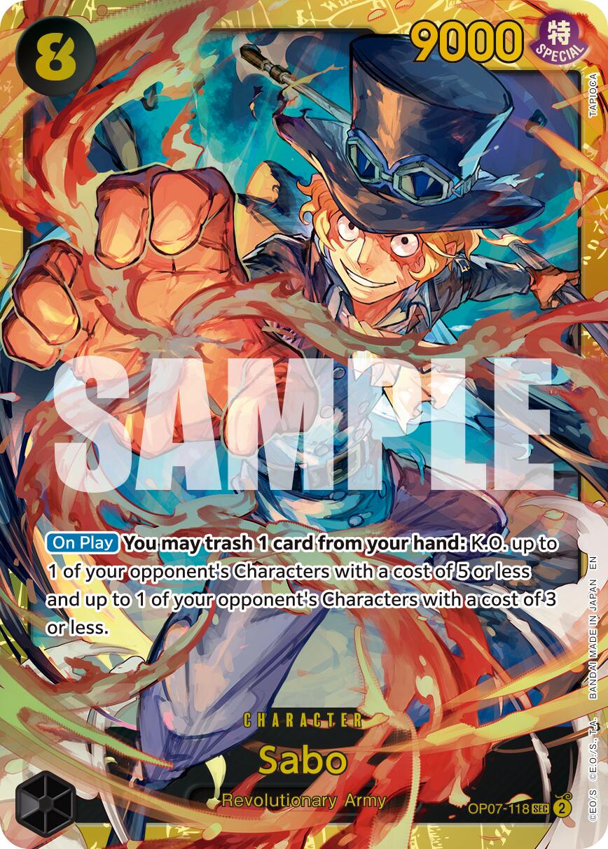 Sabo (OP07-118) (Reprint) [Premium Booster -The Best- Vol. 2] | Good Games Morley