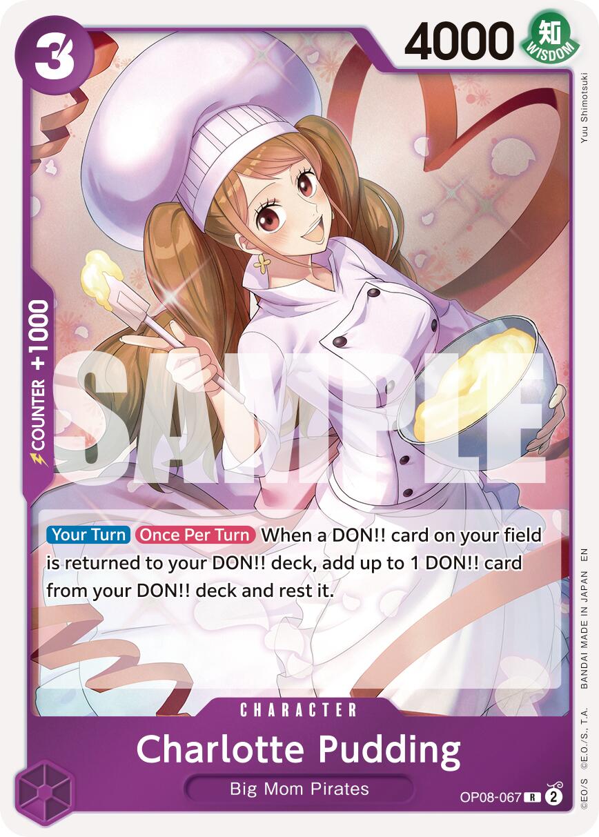 Charlotte Pudding (OP08-067) (Reprint) [Premium Booster -The Best- Vol. 2] | Good Games Morley