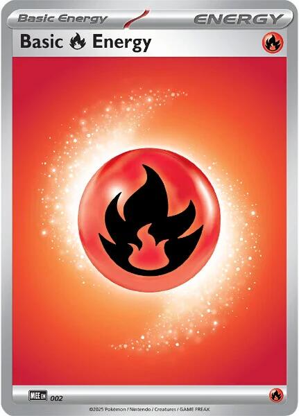 Basic Fire Energy - 002 [Mega Evolution Energies] | Good Games Morley