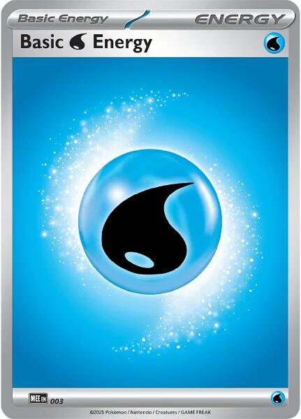 Basic Water Energy - 003 [Mega Evolution Energies] | Good Games Morley