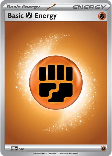 Basic Fighting Energy - 006 [Mega Evolution Energies] | Good Games Morley