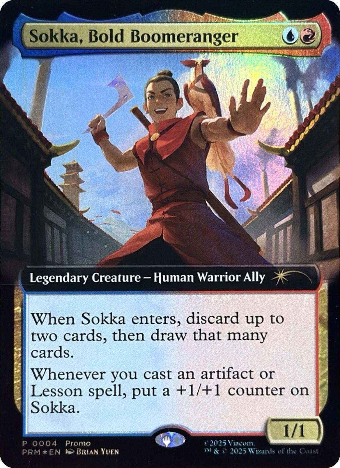 Sokka, Bold Boomeranger (Extended Art) [Media Promos] | Good Games Morley
