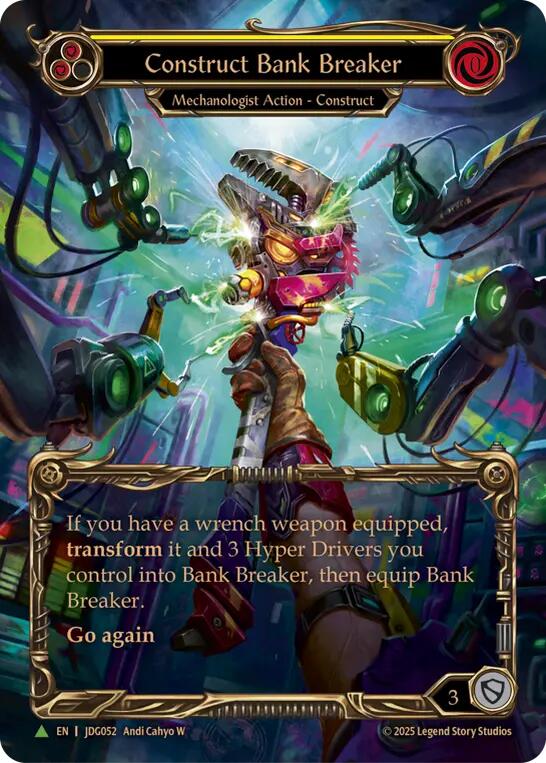 Construct Bank Breaker [JDG052] (Promo)  Cold Foil | Good Games Morley