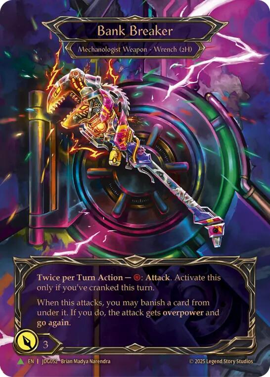 Construct Bank Breaker [JDG052] (Promo)  Cold Foil | Good Games Morley