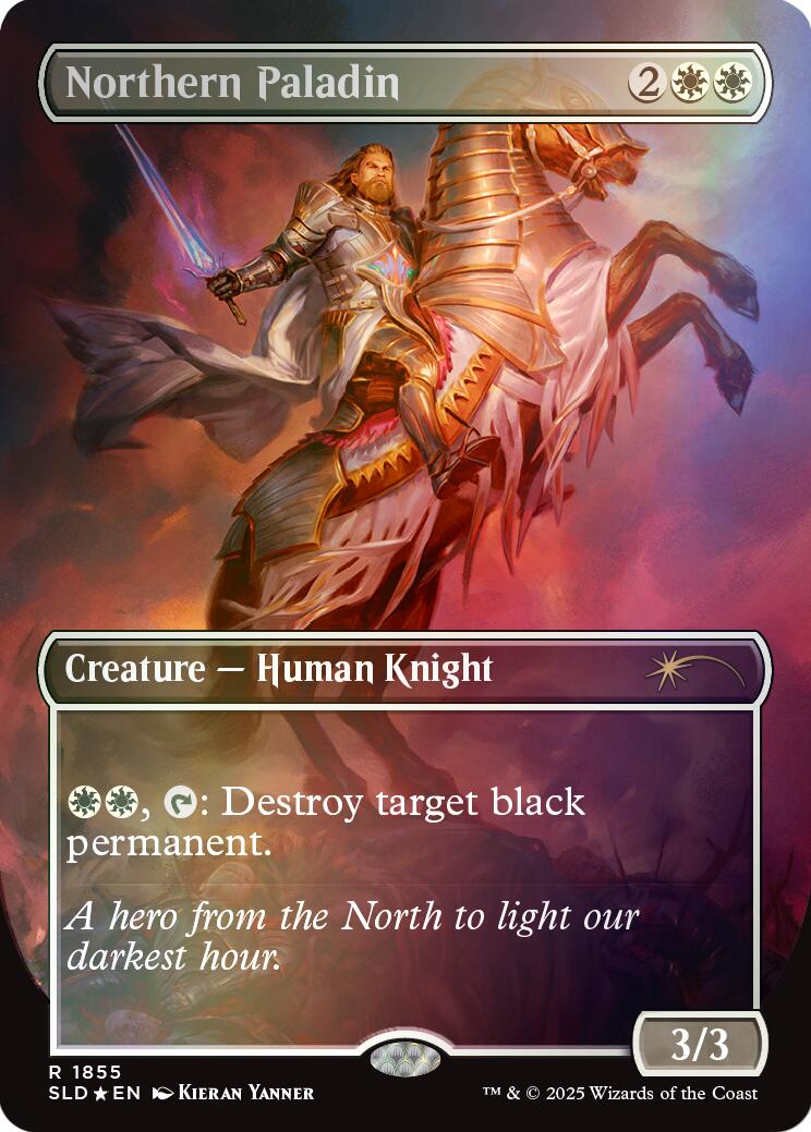 Northern Paladin (Rainbow Foil) [Secret Lair Drop Series] | Good Games Morley