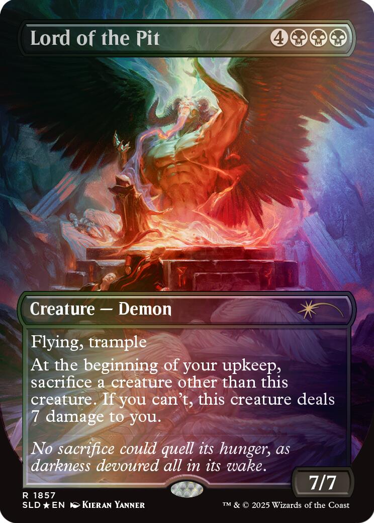 Lord of the Pit (Rainbow Foil) [Secret Lair Drop Series] | Good Games Morley