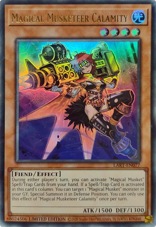 Magical Musketeer Calamity [LART-EN077] Ultra Rare | Good Games Morley