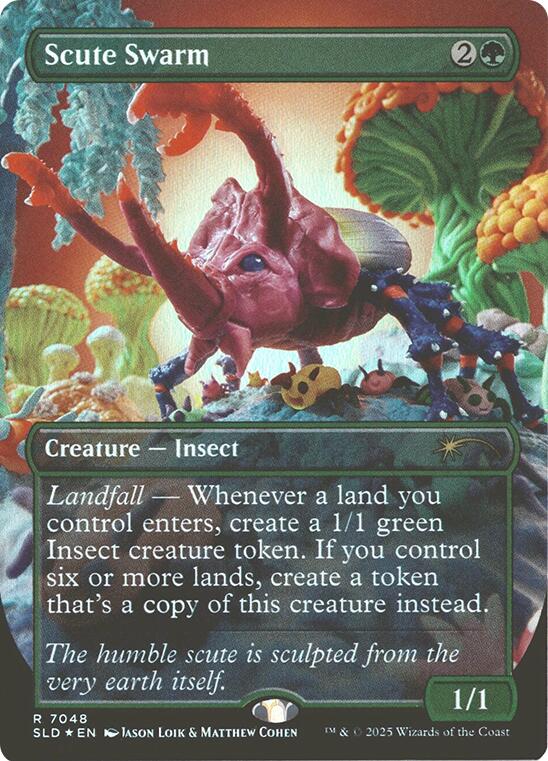 Scute Swarm (Rainbow Foil) [Secret Lair Drop Series] | Good Games Morley