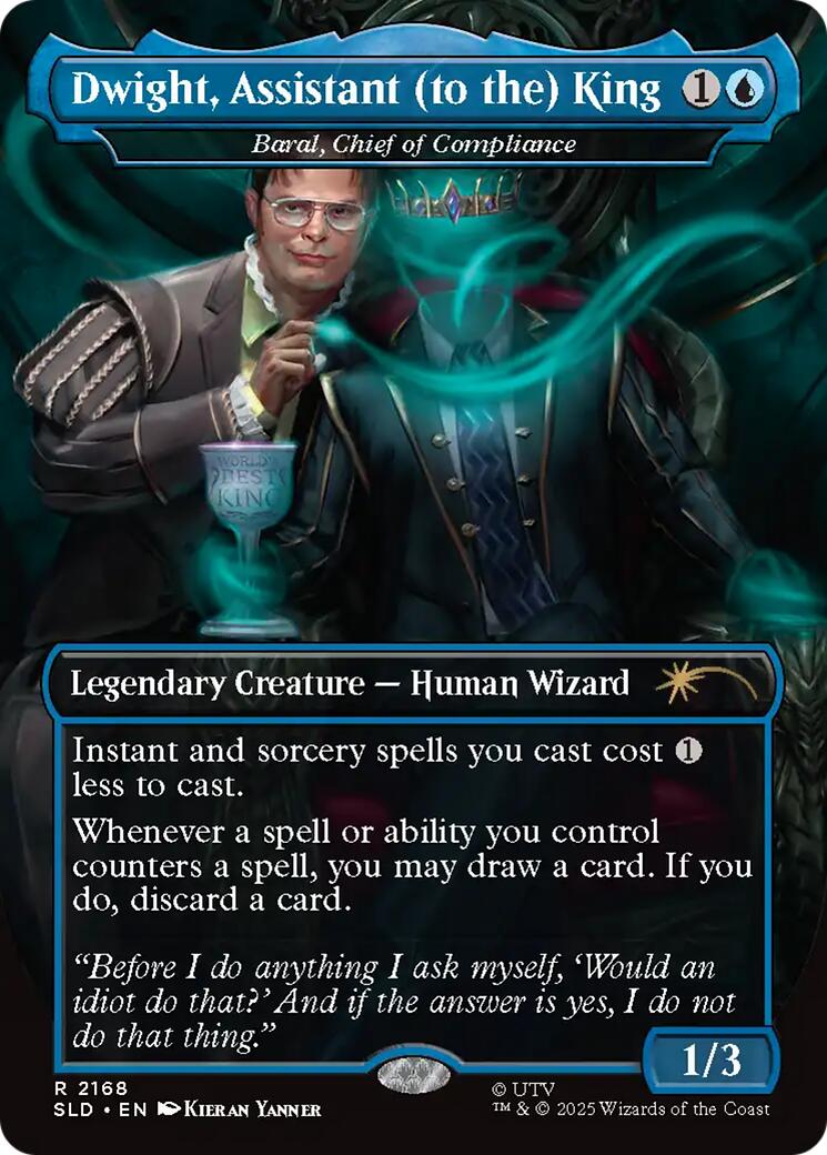 Dwight, Assistant (to the) King - Baral, Chief of Compliance [Secret Lair Drop Series] | Good Games Morley