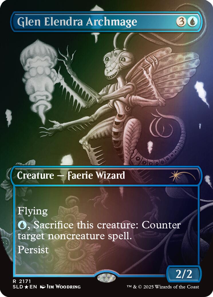 Glen Elendra Archmage (2171) (Rainbow Foil) [Secret Lair Drop Series] | Good Games Morley