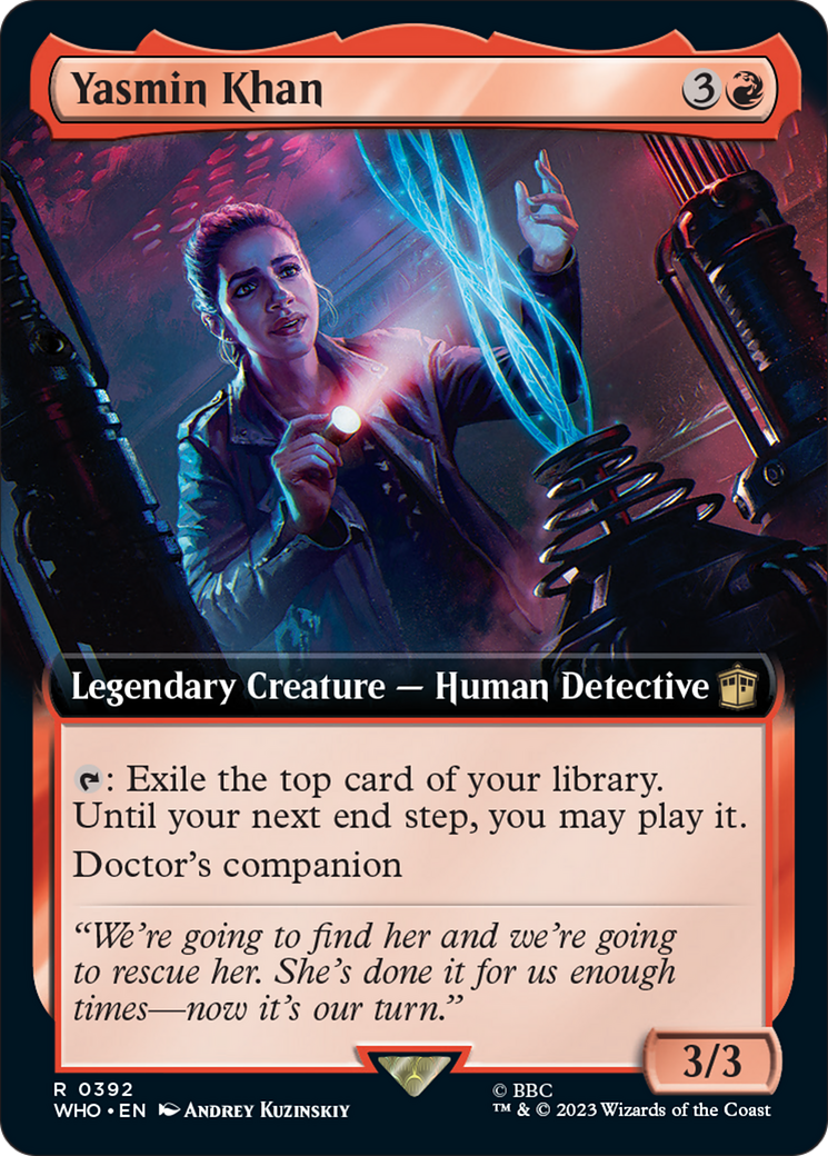 Yasmin Khan (Extended Art) [Doctor Who] | Good Games Morley