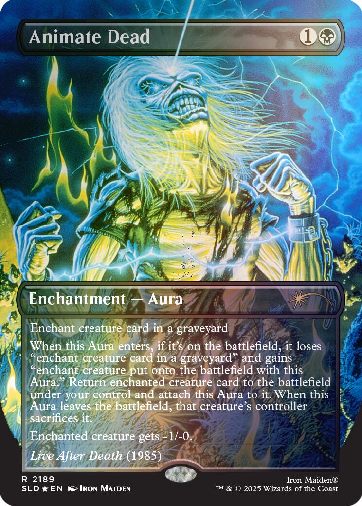 Animate Dead (Rainbow Foil) [Secret Lair Drop Series] | Good Games Morley