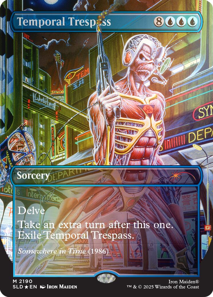 Temporal Trespass (Rainbow Foil) [Secret Lair Drop Series] | Good Games Morley