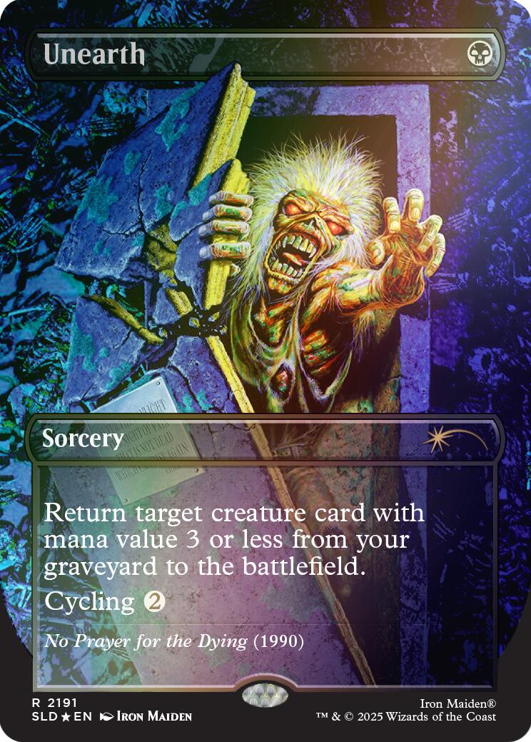 Unearth (Rainbow Foil) [Secret Lair Drop Series] | Good Games Morley