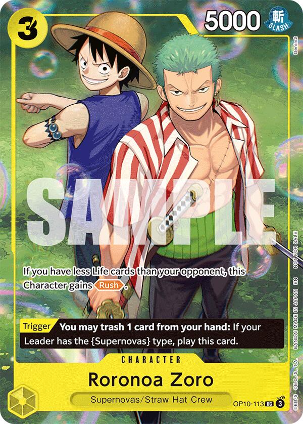 Roronoa Zoro (Learn Together Deck Set - Set Sail Event) [One Piece Promotion Cards] | Good Games Morley