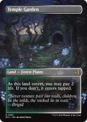 Temple Garden (Borderless) [Lorwyn Eclipsed] | Good Games Morley