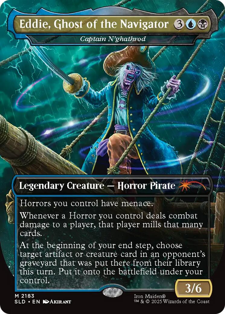 Eddie, Ghost of the Navigator - Captain N'ghathrod [Secret Lair Drop Series] | Good Games Morley