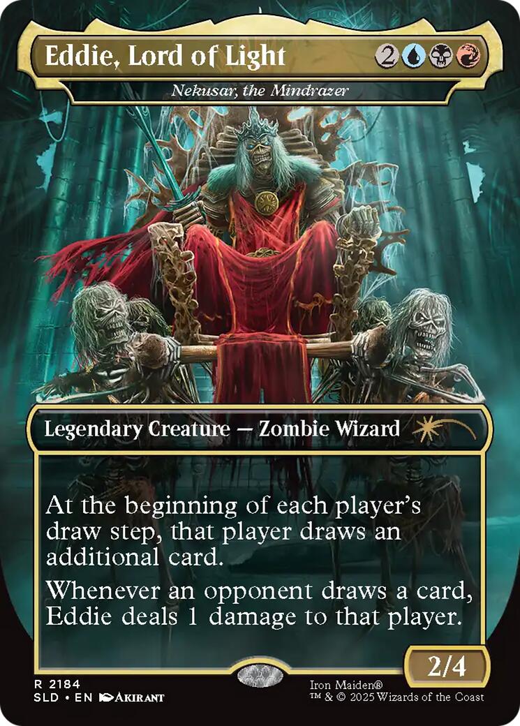 Eddie, Lord of Light - Nekusar, the Mindrazer [Secret Lair Drop Series] | Good Games Morley