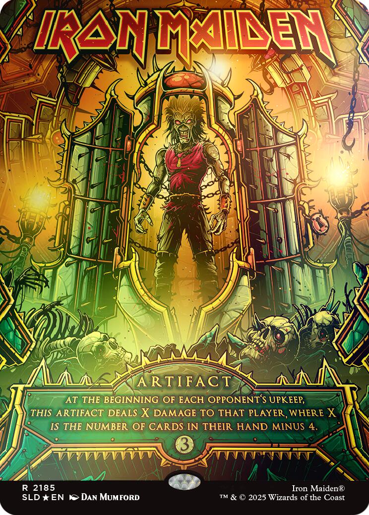 Iron Maiden (Rainbow Foil) [Secret Lair Drop Series] | Good Games Morley