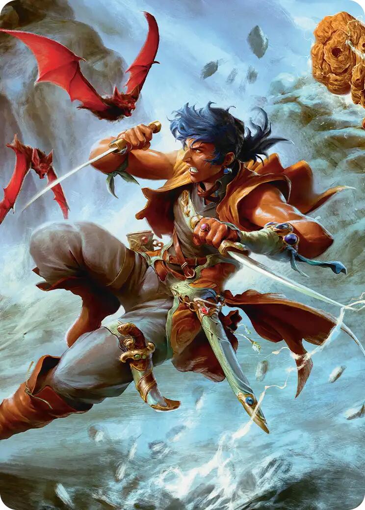 The Destined Thief Scene Art Card [FINAL FANTASY Art Series] | Good Games Morley