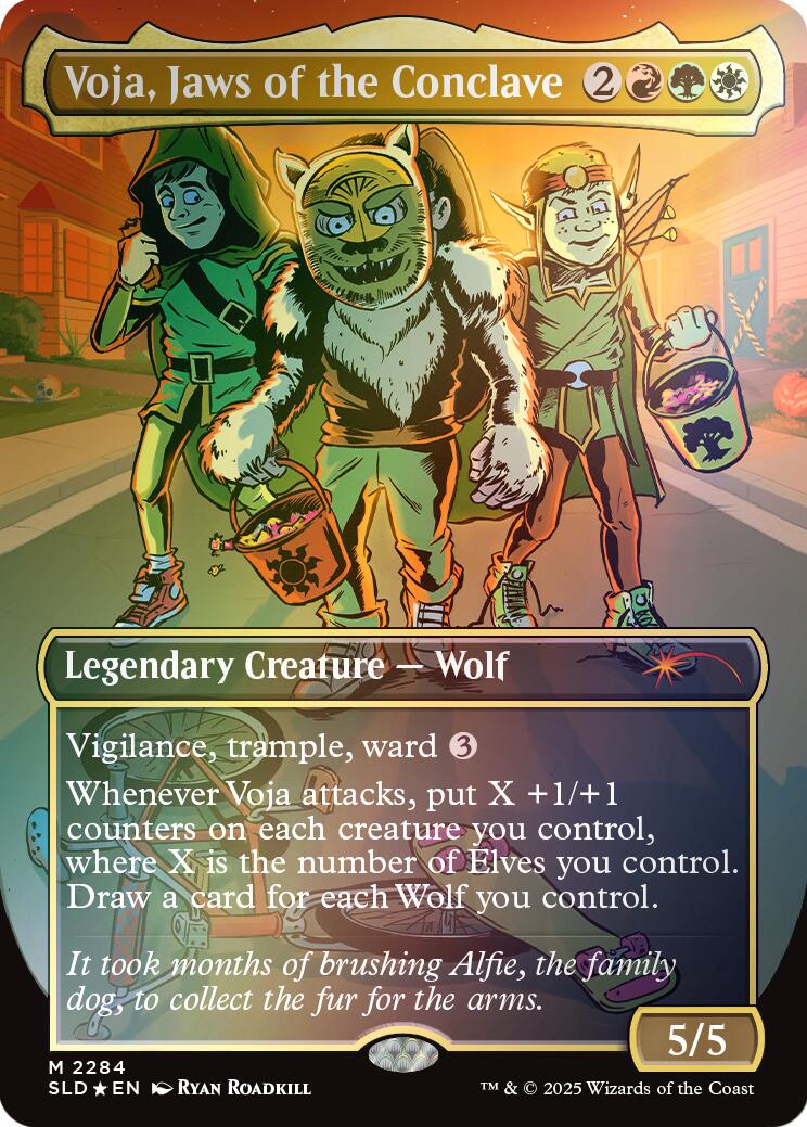 Voja, Jaws of the Conclave (Rainbow Foil) [Secret Lair Drop Series] | Good Games Morley
