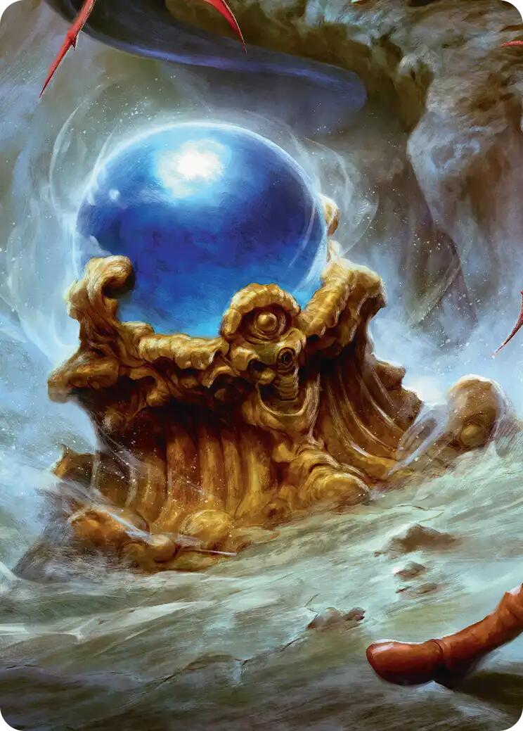 Chaos Shrine's Black Crystal Scene Art Card [FINAL FANTASY Art Series] | Good Games Morley