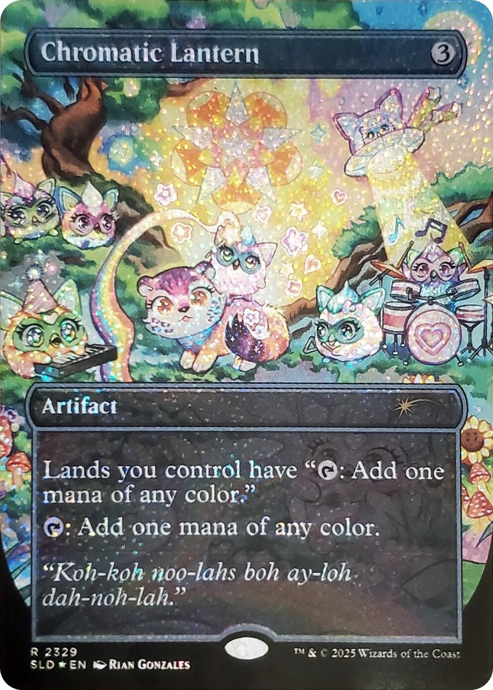 Chromatic Lantern (2329) (Confetti Foil) [Secret Lair Drop Series] | Good Games Morley