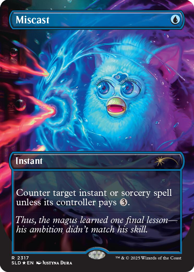 Miscast (Rainbow Foil) [Secret Lair Drop Series] | Good Games Morley