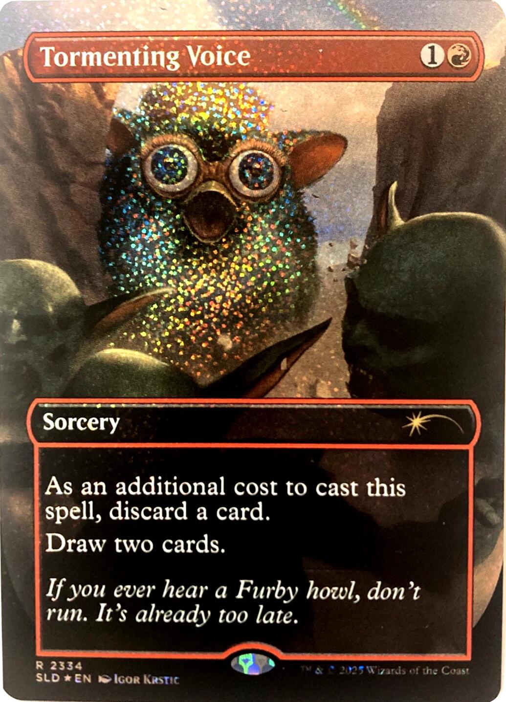Tormenting Voice (Confetti Foil) [Secret Lair Drop Series] | Good Games Morley