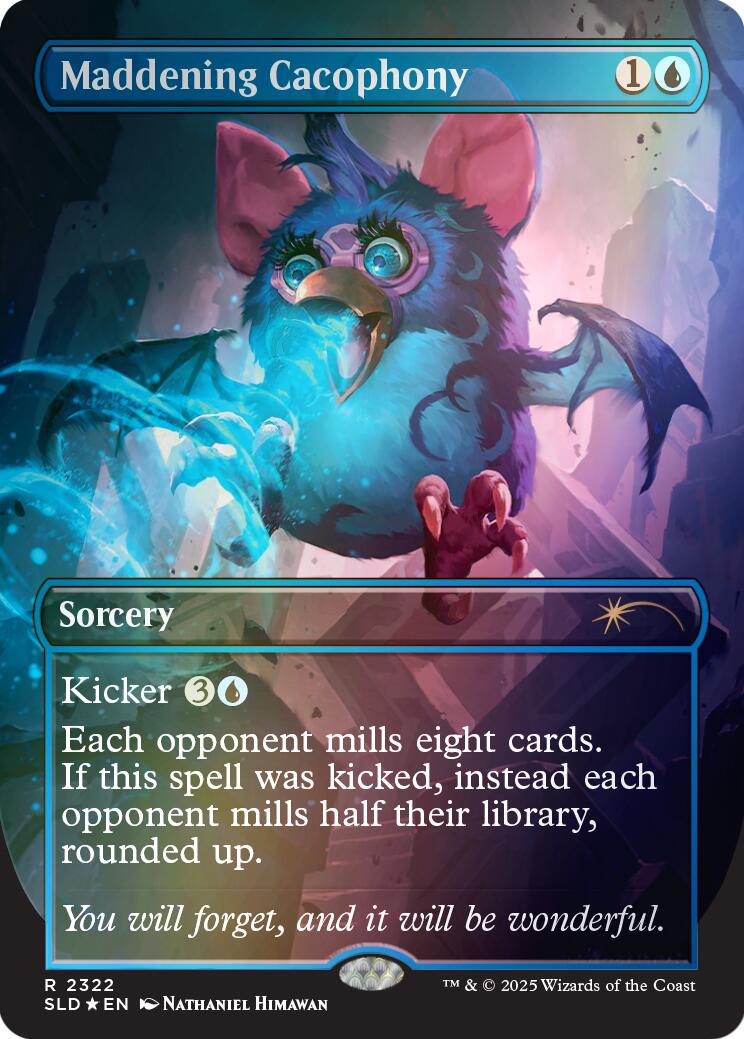 Maddening Cacophony (Rainbow Foil) [Secret Lair Drop Series] | Good Games Morley