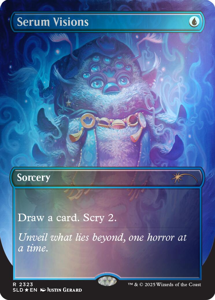 Serum Visions (2323) (Rainbow Foil) [Secret Lair Drop Series] | Good Games Morley